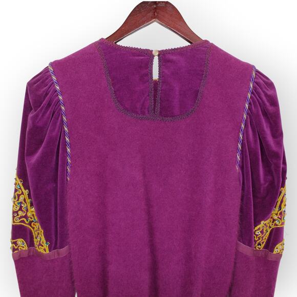 Vintage BettinaDiCapri Adrian'sOriginal Sweater Skirt Set Italy Cashmere Velvet - Picture 10 of 16